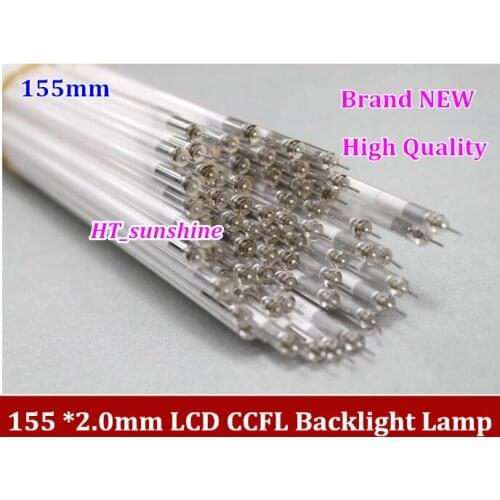 200PCS free shipping 155MM length 7inch LCD CCFL lamp backlight tube,155MM 2.0mm, 156MM length CCFL light