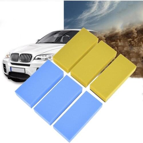 80% Hot Sale 6Pcs Car Vehicles Glass Ceramic Coating Sponge Polish Wax Coat Applicator Pads