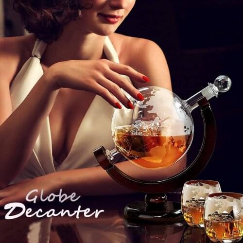 Big Decanter Handmade Crystal Red Wine Brandy Champagne Glasses Decanter Bottle Jug Pourer Aerator For Family Bar