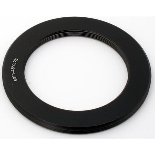 M48-M68 Flat Modify Lens Adapter M48 x0.75 Female To 68mm x1 Male thread Screw