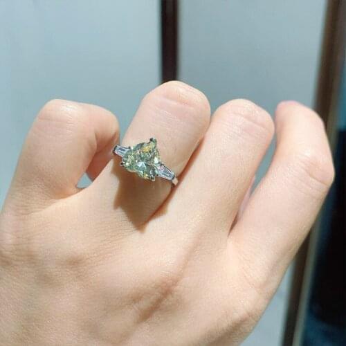 Funmode New Heart Shape Women Rings For Female Engagement Adjustable Naija Bridal Finger Ring Wholesale FR306