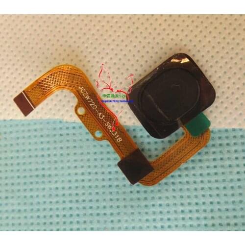Original HOMTOM ZOJI Z9 Fingerprint Button Components Sensor Flex Cable FPC Free Shipping