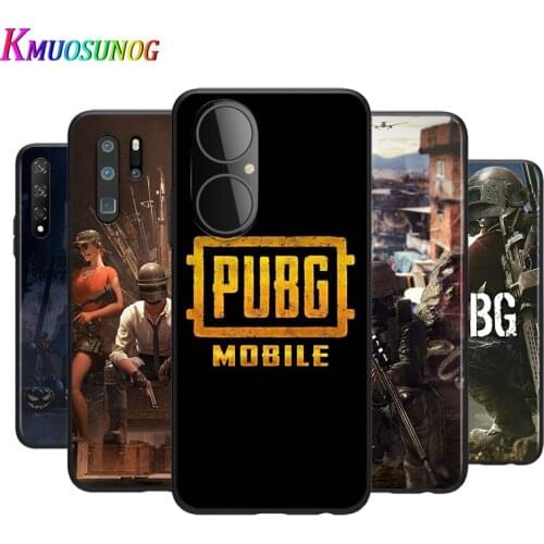 Hot PUBG Game Soft TPU Silicone Cover For Huawei P50 P40 P30 P20 Pro P10 P9 P8 Lite E Plus 2019 Phone Case