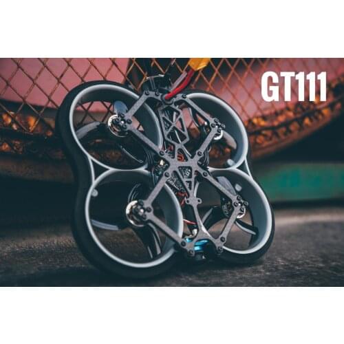 FUS GT111 2.5Inch 111mm Carbon Fiber Whoop Frame Kit for Quadcopter MultiRotor FPV Racer Drone RC Models Toys DIY Accessories