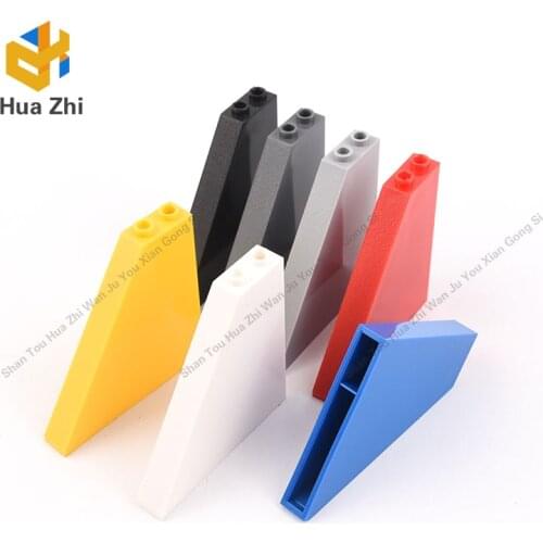 "Building Blocks Parts 30249 4PCS Slope 55degrees 1 x 6 x 5 LEGOING MOCS Education"