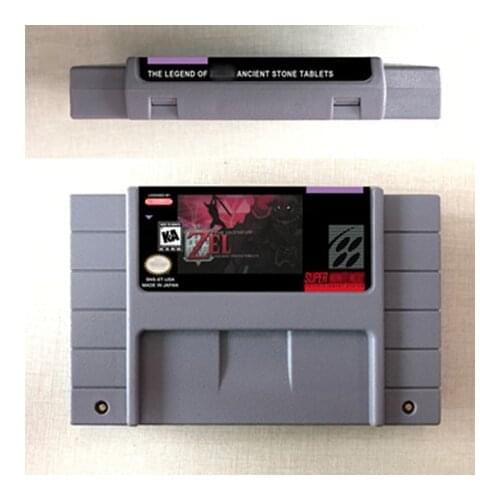 The Legend of Zeldaed Ancient Stone Tablets - RPG Game Card US Version English Language Battery Save