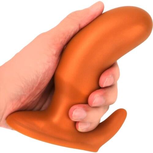 Prostate Massager Big Anal Plug Sex Toys for Men Women Erotic Toys G-spot Stimulate Golden Horn Super Huge Butt Plug