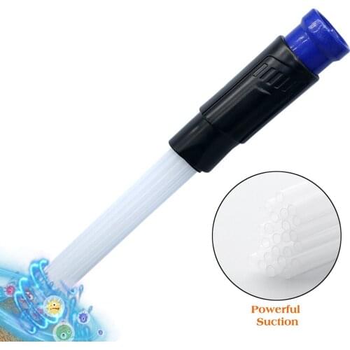 Multi-functional Brush Cleaner Dirt Remover Portable Universal Vacuum Attachment Dust Brush Small Suction Brush Tubes Cleaner