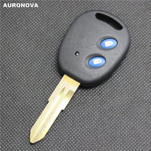 AURONOVA New Replace Original Key Shell for Chevrolet Lechi Spark 2 Buttons Remote Car Key Case
