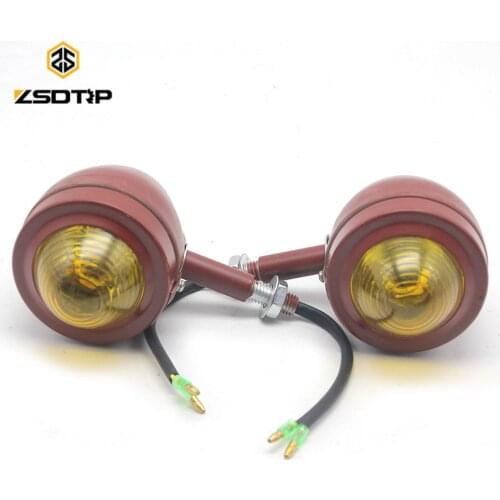 ZSDTRP Retro original turn signal light repair set used at ural CJ-K750 side car case for Bmw R12 R71 M-72 motorcycle