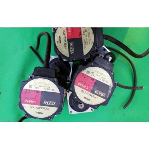 PK566AW-P50 stepper motor , used in good condition . 80% appearance new , good working , free shipping