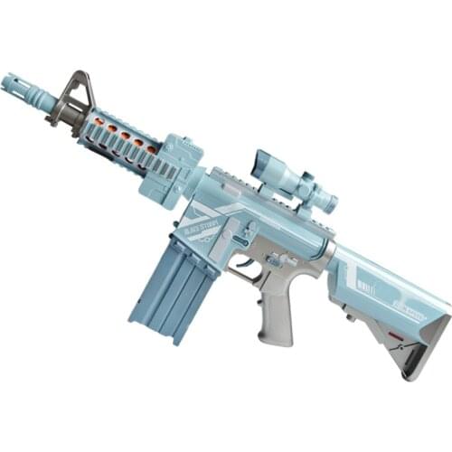 Plastic Kids Gun Electric Burst Soft Bullet Gun Suit for Nerf bullets Dart Blaster Toy Rifle Childrens Best Birthday Gift Toy