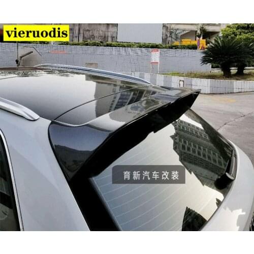 Carbon Fiber / FRP Rear Roof Spoiler Window Wing for Audi A3 Sline S3 RS3 Type 8V Hatchback 4 Door 2014 - 2018 Not for 2 Door