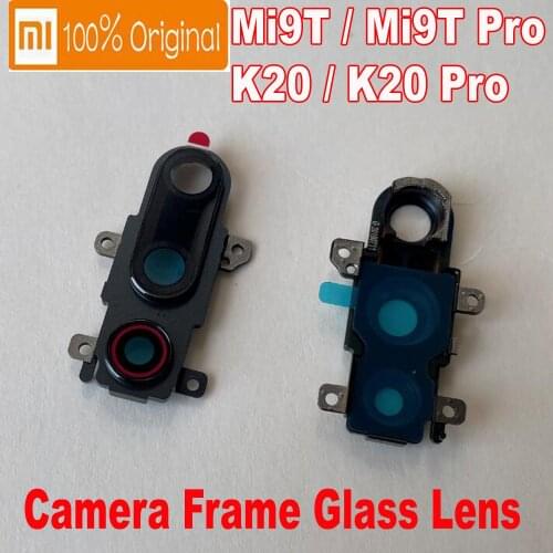 100% Original Back Camera Frame Cover For Xiaomi Redmi K20 / K20Pro / Mi 9T / Mi9T Pro 6.39" Rear Camera Glass Lens Phone parts