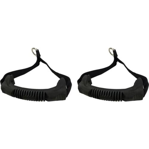 2Pcs Resistance Band Handle Fitness Equipment Pull Rope Grips Strength Training Ropes Handles Gym Workout Accessories