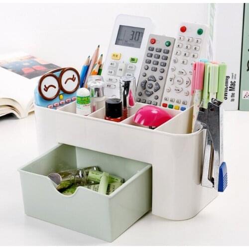 2019 Home Dressing Box Storage Box Makeup Brush Jewelry Finishing Box Multifunction Drawer Desktop Cosmetic Storage Box CZ303