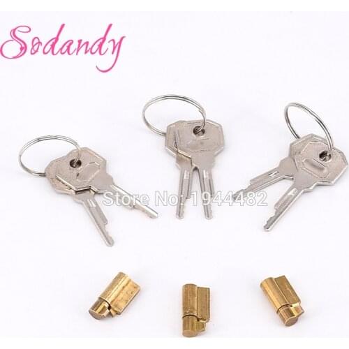 3set Lock And Key For New Chastity Device Cock Cage Restraint Penis Stealth Locks