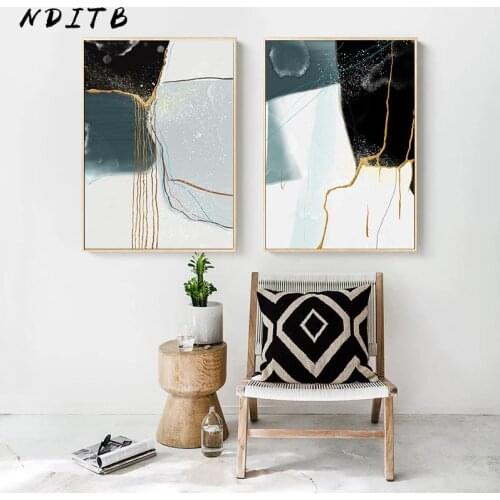 Abstract Shape Wall Art Canvas Posters Nordic Minimalist Prints Canvas Painting Decorative Picture Modern Living Room Decoration