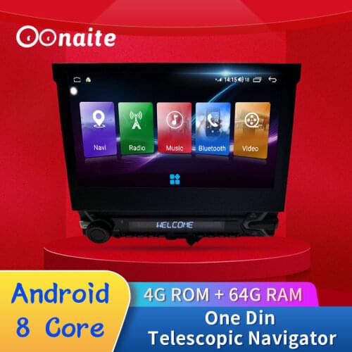 Android 9.0 1din Quad-Core Car GPS Navigation Player 'Universa Toyota Volkswagen Kia Hyundai Honda Car Player Multimedia DVD
