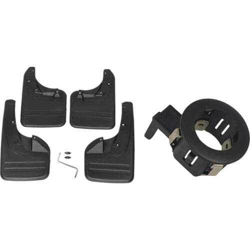 Car Parking Sensor Retainer 89348-33080 8934834020 with 4Pcs Mud Flaps Mudguards Splash Guards Fender