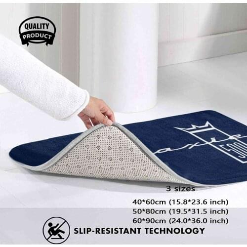 Galaxie 500 Emblem - White Comfortable Door Mat Rug Carpet Foot Pad Lincoln Detroit Vintage Retro Classic American Muscle Car