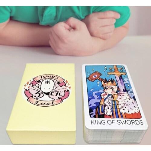 Britts Third Eye Tarot Full English 78-Card Deck Oracle Friends Party Board Game