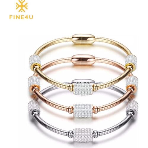 FINE4U Snake Bracelets