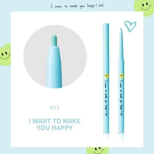 15 Colors Gel Eyeliner Pen Silky Color Eyeliner Blue Brown White Non-Smudge Eyeliner Eyes Makeup Eyeliner Pen Maquillage TSLM1