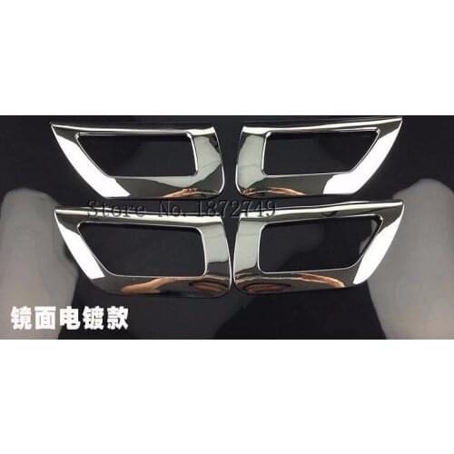 Chrome Inner Side Door Handle Bowl Cover Trims For Suzuki Sx4 S-cross 2014