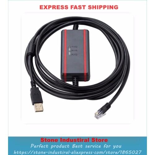 PLC Programming Cable Download Cable NB/NJ/NS/NW0 Series PLC Data Cable USB-CNV3+ USB-CNV3 Cable