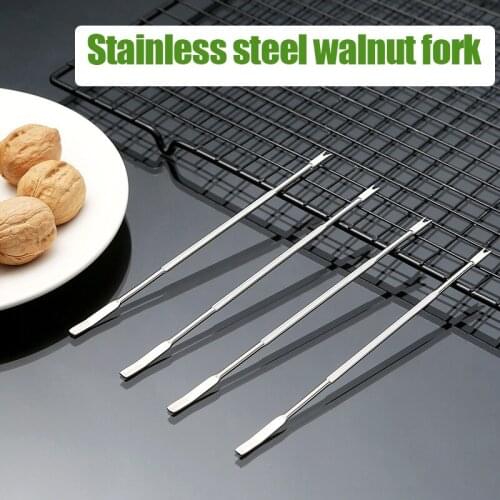 Hot Stainless Steel Walnut Fork Multi Function Lobster Needle Practical Seafood Tools Kitchen Gadgets