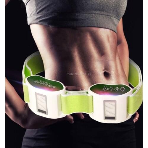 5fold effect NEW Electric Vibrating Slimming Belt Vibration Massager Belt vibra tone vibrating fat burning