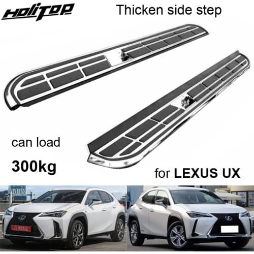 New Arrival side step bar foot pedals running board for LEXUS UX 260 2019-2020,made in famous big factory, easy installation