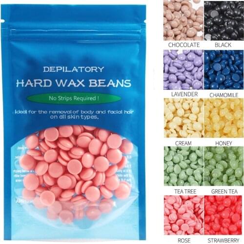 Hair Removal Cream Painless Depilatory Wax Bikini No Strip Depilatory Hot Film Hard Brazilian Wax Body Hair Removal Cream Summer