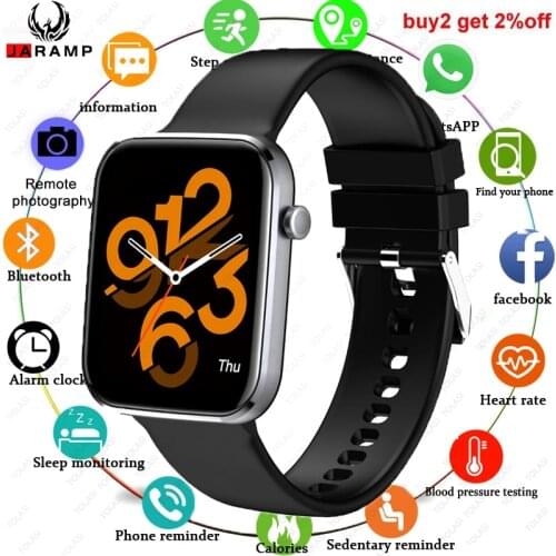 JARAMP 2021 Z15 Smart Watch Women Full Touch Blood Pressure Smart Clock Womens watch for Man Smartwatch for IOS Android Xiaomi