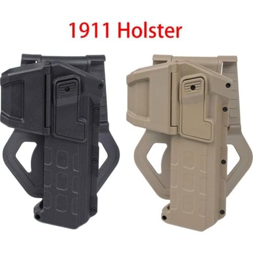Tactical Colt 1911 Movable Pistol Holsters for Handgun not Remove Mounted with APL APL-c X300V X300 Ultra Flashlight