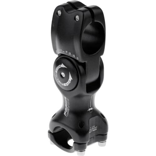 Bike Stem 0~60° Adjustable Bicycle Stem Road Bike Riser MTB Mountain Bike Handlebar Aluminum Alloy