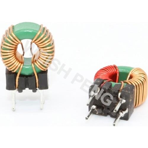 10pcs 1mh1A Common mode inductor ring inductance choke coil magnetic ring Filter EMI. EMC filter