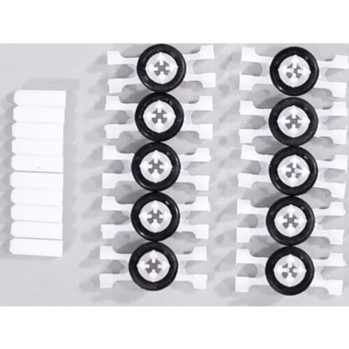 20Pcs/set for BMW E46 1998-2014 51138204858 51134501967 Top Roof Rain Gutter Moulding Trims Fastener Clips Car Accessories