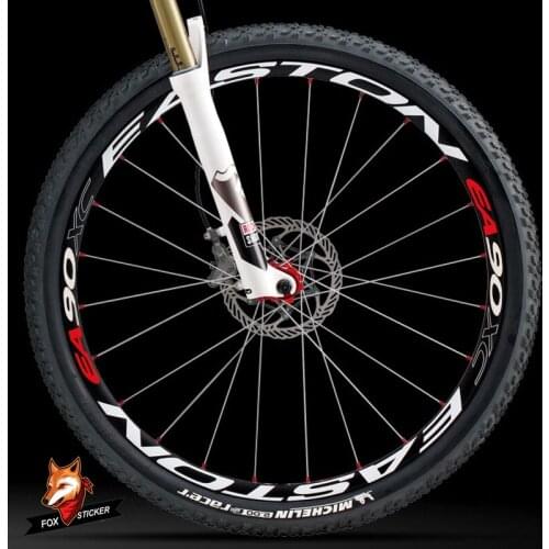 26er 27.5er 29er MTB Rim Wheel Sticker Bicycle Stickers Cycle Reflective Mountain Bike Wheels Decal for EA90 XC