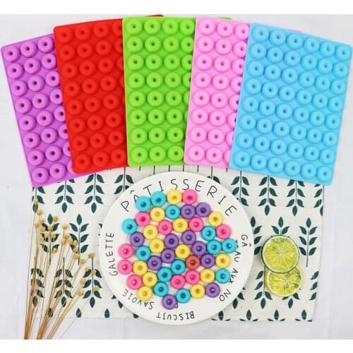 8 Small Size Doughnut Chocolate Mold, Food Grade Silicone, High Temperature Resistant and Easy To Demould, Baking Mold