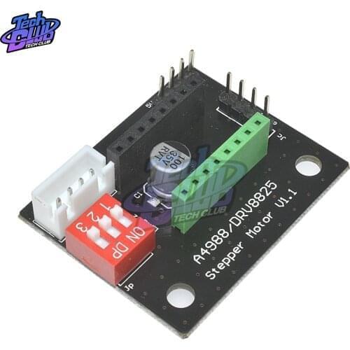 5PCS A4988 DRV8825 3D Printer Stepper Motor Driver Control Expansion Board Module Shield Board