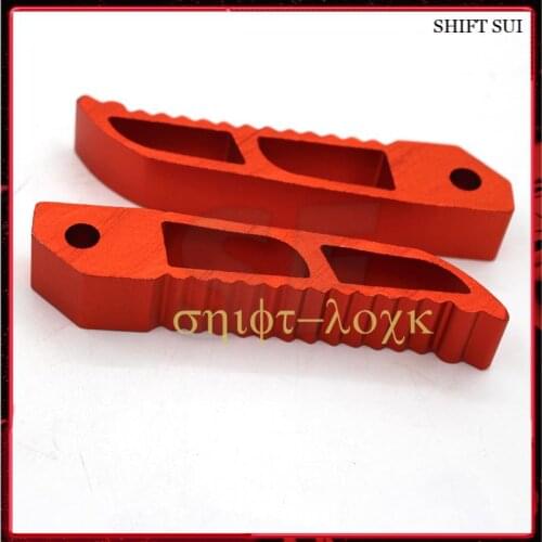 Free Shipping Aluminum Alloy Personalized Pedal Rear Pedal Modified Accessories For Citycoco Wide-wheel Electric Scooter