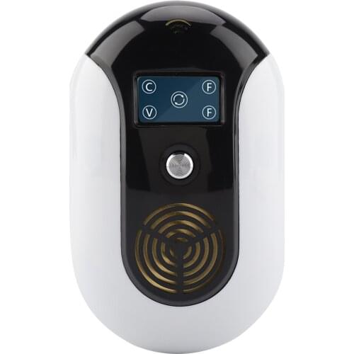 Household Electronic Ultrasonic Optical Pest Repeller Mouse Mosquitoes Control (Black EU/US Plug)