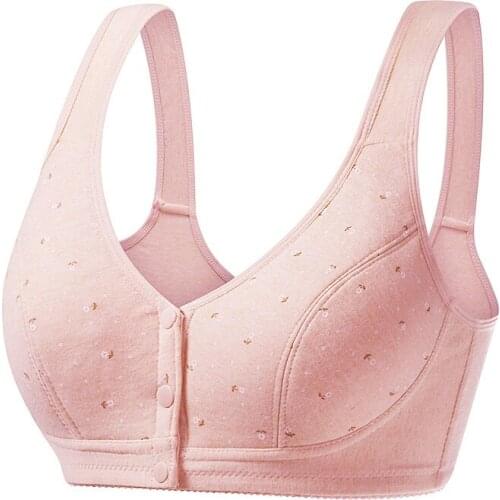 Bras for Women Bra Wireless Underwear Wire Free Ladies Bra Top Non-adjusted Straps Bralette Cup A B C 34 36 38 40 42 44