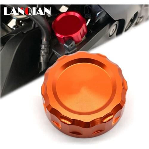 For 990 Supermoto R 2005 2006 2007 2008 2009 2010 2011 2012 Motorcycle CNC Aluminum Rear Brake Fluid Reservoir Cover Cap