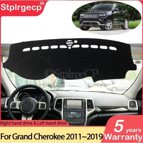 For Jeep Grand Cherokee WK2 2011 2012 2013 2014 2015 2016 2017 2018 2019 Anti-Slip Mat Dashboard Cover Dashmat Accessories Cape