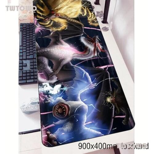 Fatalis Monster Hunter Stories Mouse Pad 900x400mm Pad Mouse Big Computer Mousepad Xl Gaming Padmouse Gamer Laptop Mouse Mats