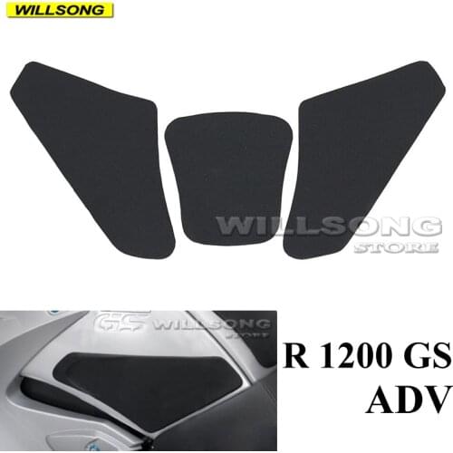 Leather Anti Slip Sticker Tank Pad Side Knee Grip Protector For BMW R1200GS Adventure 2007-2013 Year Motorcycle Accessories