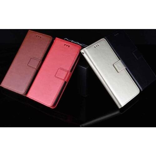 Leather phone case for Samsung Galaxy J2 CORE / J4 CORE back Cover Flip card wallet with kickstand Retro Coque